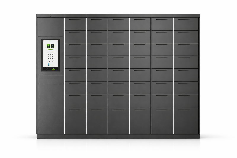 Casiers personnels sécurisés en libre-service pour événements - acier modulaire, installation facile_1