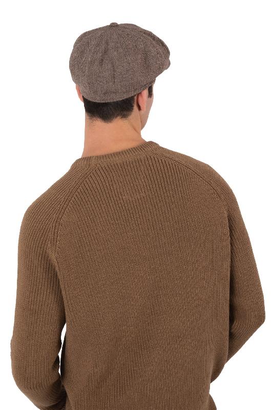 Casquette style newsboy - K-up - polyester et laine - Réf: KP614_1