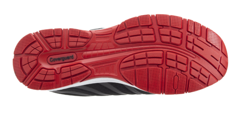 Chaussure de securite basse noir rouge GALAXITE s1p_1
