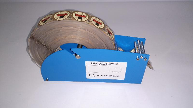 Distributeur d'étiquettes manuel - Référence DVM - Compact et sans alimentation_1