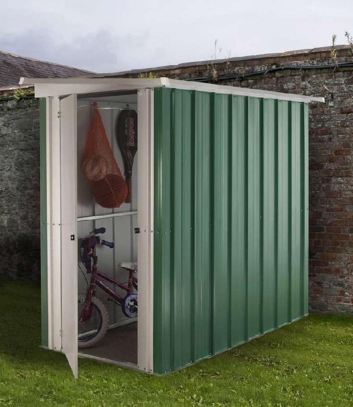 Abri métal 54gpe - vert - S.H.T. 1,90 m² - H. 174 cm_1