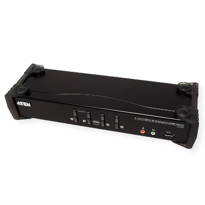 ATEN CS1924 Commutateur KVMP DisplayPort 4K 4 ports USB 3.0_1