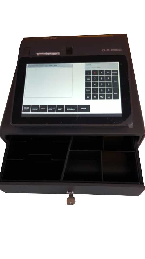 Caisse enregistreuse tactile mobile et autonome, idéal pour les marchés, corners, salons et taxis_1