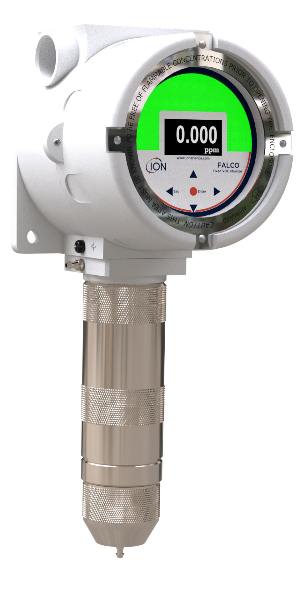 Détecteur de COV fixe modèle TAC avec pompe - écran multicolore à LED - interface intuitive_0