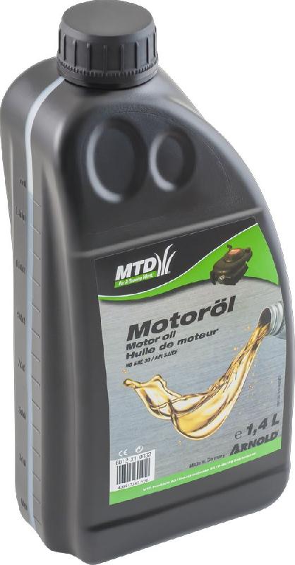 Huile moteur monograde SAE 30 HD - pour moteurs 4 temps de petites machines - 1,4 L_1