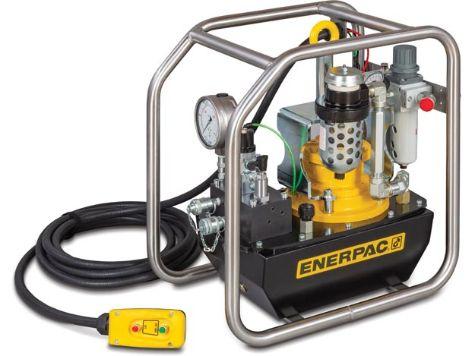 ZA4208TX-QR0P, Deux vitesse, PowaPak™ Pompe pneumatique pour clés dynamométriques, 6,8 litres capacité du réservoir, pour l'utilisation avec les clés dynamométriques hydrauliques Enerpac_1