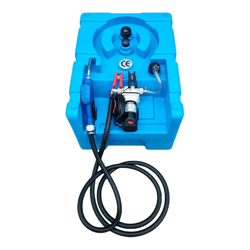 Cuve mobile Adblue® 125 litres - Polyéthylène PEMD - Déstockage - Pompe 12V avec pistolet automatique_1