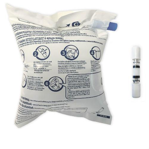 Leballon AlcoWise - Éthylotest à usage unique personnalisable - Conforme à la réglementation REACH_1