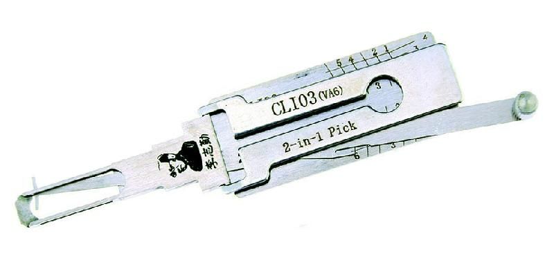 Lishi VA6 Clio 3 crocheteur décodeur pour VA6 2-in-1 Mr Li_1