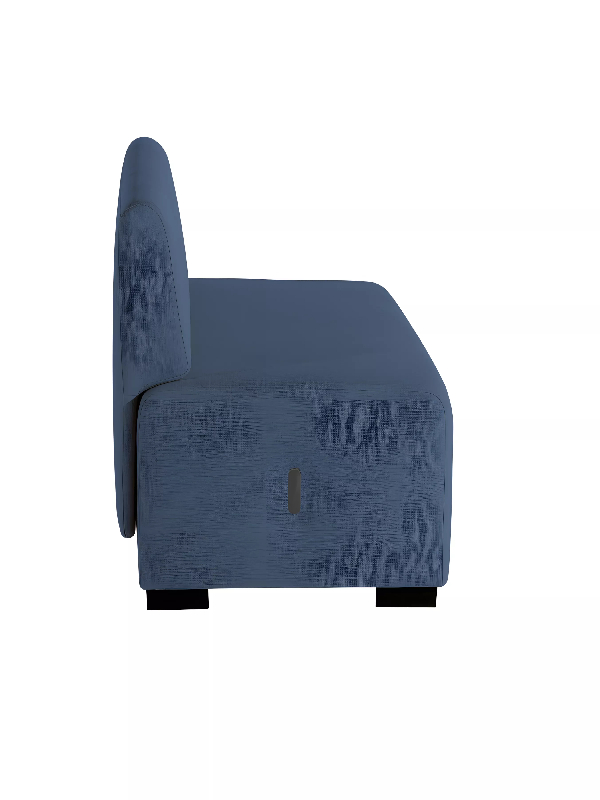 Canapé 2 places bleu denim_1