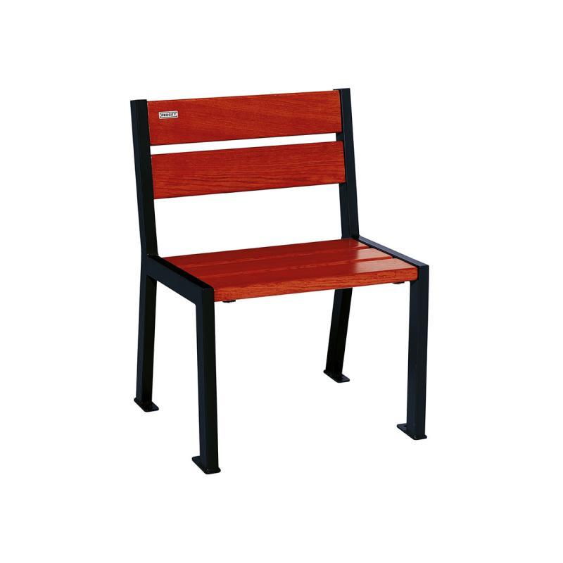 Fauteuil Acier et Bois Silaos 5 ou 6 lames_1