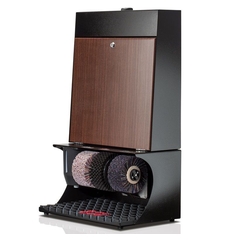 Cireuse à chaussures Country - Compacte et élégante avec armoires en chêne ou palissandre_1