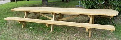 18 PLACES - TABLE DE PIQUE NIQUE EN BOIS_1