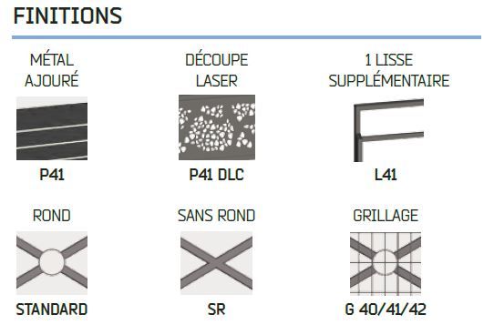 Br 41 c l 41 p 41 dlc - barrières de ville originales - buton industries - matériaux : acier_1