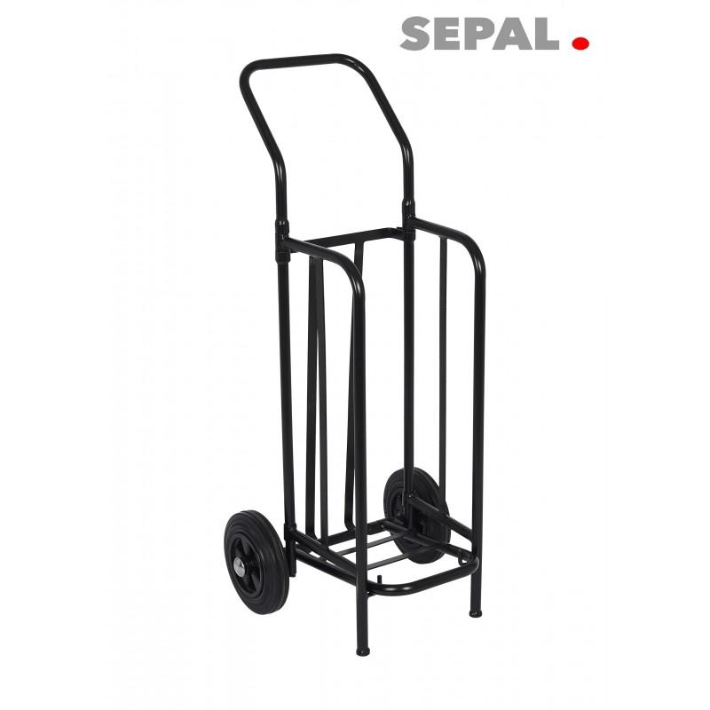 Chariot pliable distribution TR03 - 1 pile - 2 roues pour opérations de marketing_1
