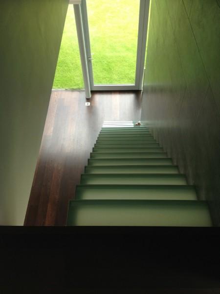 Escalier avec marches en verre - Service global de la conception à la pose_1