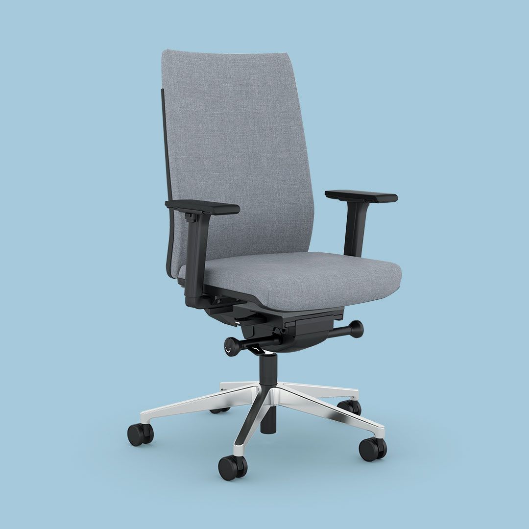 F1 - chaise de bureau - dossier capitonné - mécanisme synchrone 3D - Viasit bürositzmöbel GmbH_1