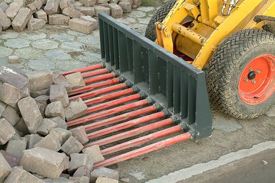Fourche à pavés KM 130 Knikmops Rollmops - différentes largeurs et options disponibles_1