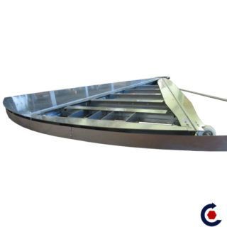 Plateforme tournante motorisée extra plate - 3 Ø : 4m, 4.5m ou 5m - Réf. PLEXDV_2