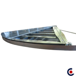 Plateforme tournante motorisée extra plate - 3 Ø : 4m, 4.5m ou 5m - Réf. PLEXD_1