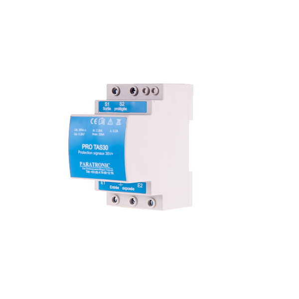Protections foudre & CEM - Pro TAS30 - 24V - 30V pour signaux logiques et analogiques_1