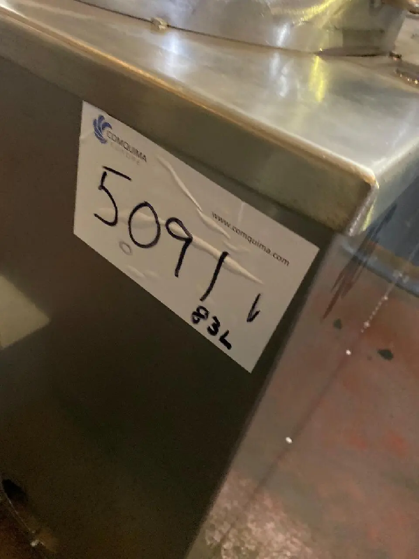 Cuve en inox 80 litres d'occasion avec refroidisseur et agitation - référence : c5091_1