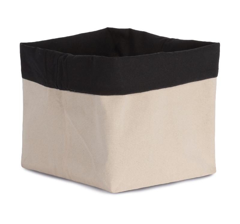 Pochette réversible en toile de coton - Kimood - Réf: KI0740 - 100% coton, 310 g/m², deux formats disponibles_1