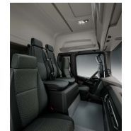 Vue de la cabine couchette compacte Série L pour services en ville