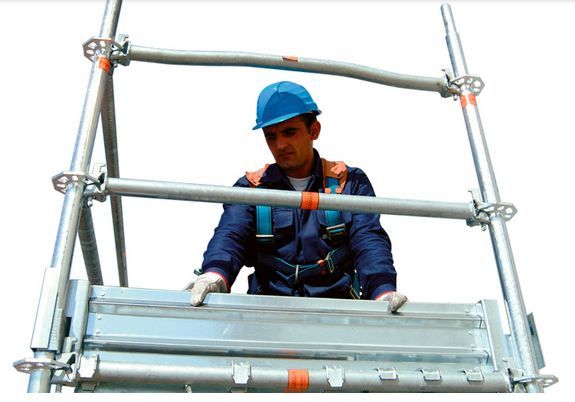 Sm8 système d'échafaudage multiplan - marcegaglia france - acier galvanisé - flexibilité d’utilisation élevée_1