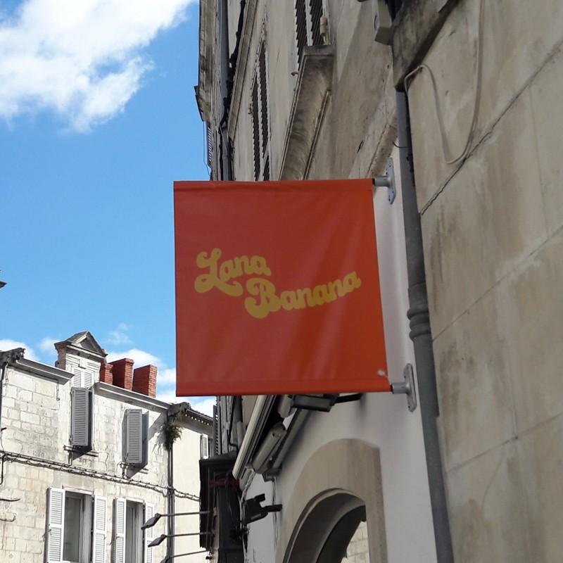 Enseigne drapeau bâche carré/rectangle_1