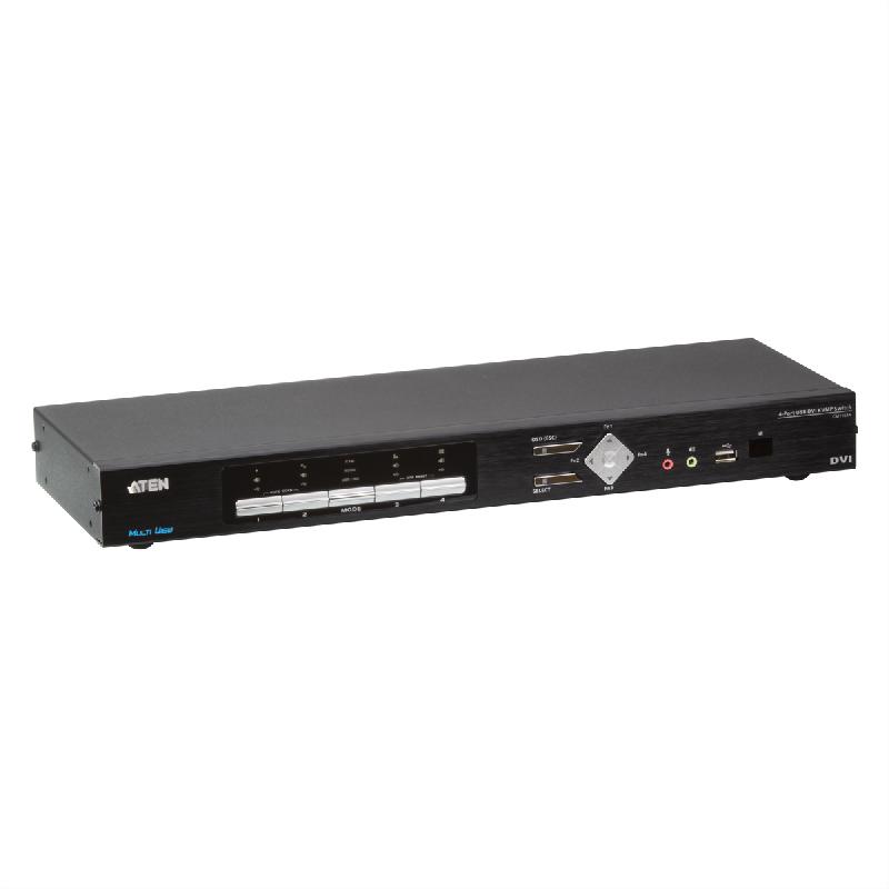 ATEN CM1164A Commutateur KVMP multivue DVI USB à 4 ports_1
