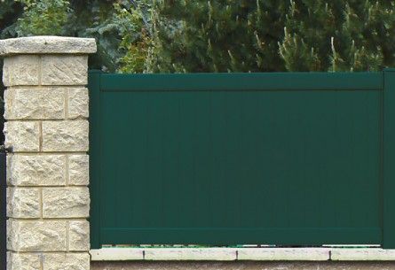 Hoteo - clôture en aluminium - roy - hauteur à fixer 947 mm - sur-mesure - finition thermo-laquée 10 ans_1