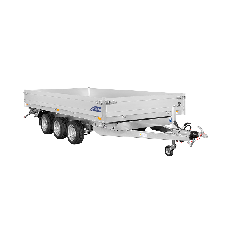 Remorque benne - Électrique tribenne - 4,06 x 2,04m - 3500 kg - Saris K3 406 204 3500 3HDE_1