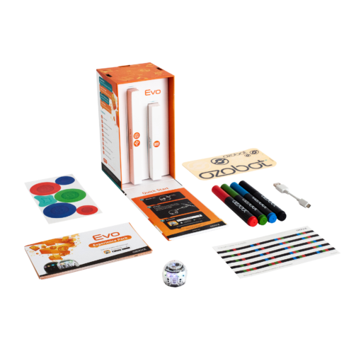 ROBOT PROGRAMMATION ÉDUCATIF OZOBOT EVO CRYSTAL WHITE_1