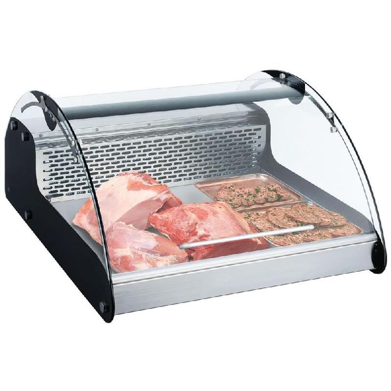 Vitrine réfrigérée de comptoir à poisson - 0,69m - 118L_1