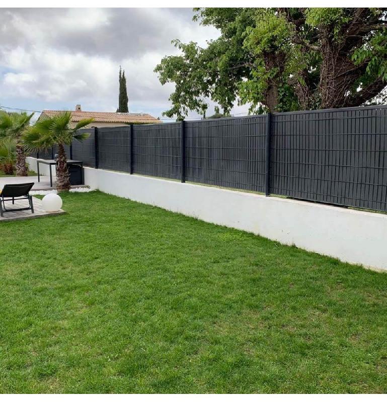 Lamelles d'occultation pour grillage rigide - Pack complet 10m linéaires_1