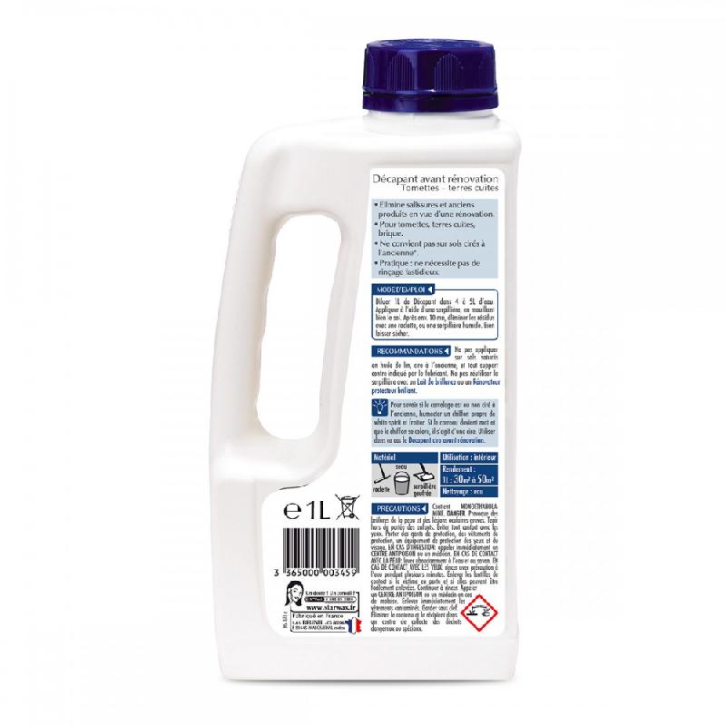 Décapant tomette STARWAX 1L - Sans rinçage pour terre cuite non cirée_1