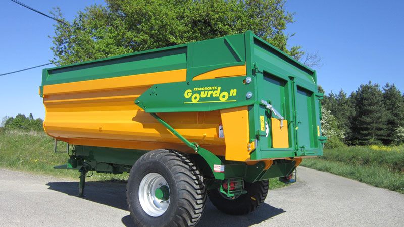 Remorque agricole G 85 avec caisse cônique