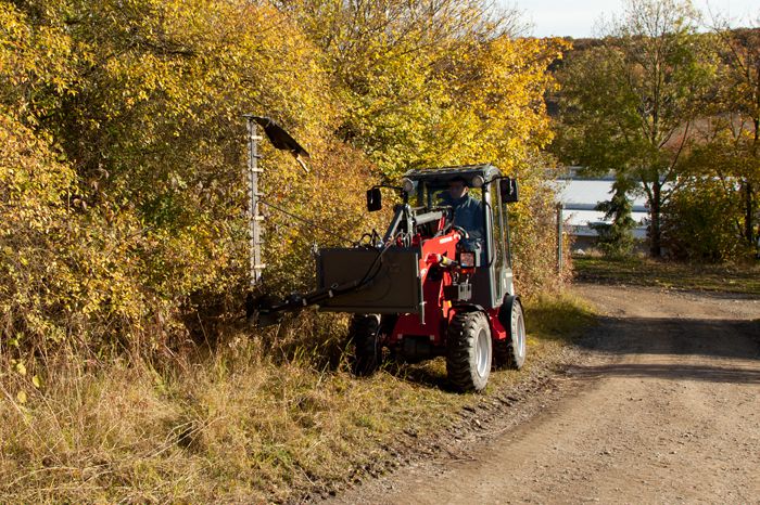 Mécanisme de coupe à double lame - Weidemann GmbH - Taille-haies hydraulique pour fauchage et coupe latérale_1
