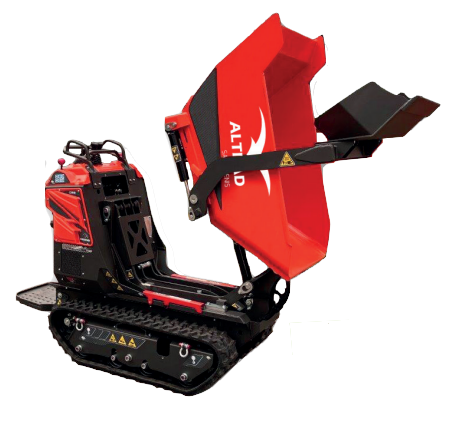 Mini dumper à chenilles CMD - Réf. MDCMD - Moteur Honda GX200 - 550 kg de charge utile_1