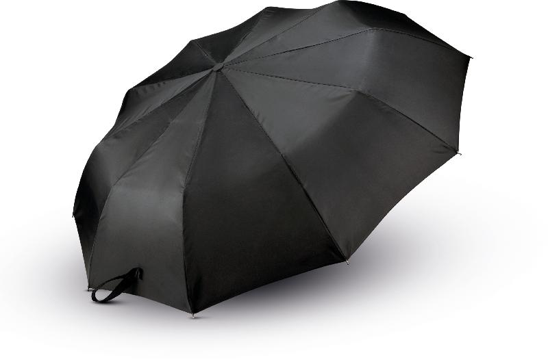 Mini parapluie classique pliable - poignée arrondie - ouverture automatique - Réf: KI2013_1