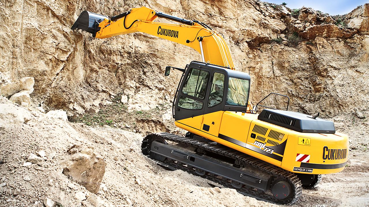 Pelleteuse Cukurova 723 - Excavatrice robuste et performante_1