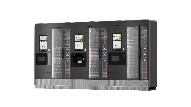 Point de restauration rapide intelligent - Solution automatisée pour cafés et restaurants_1