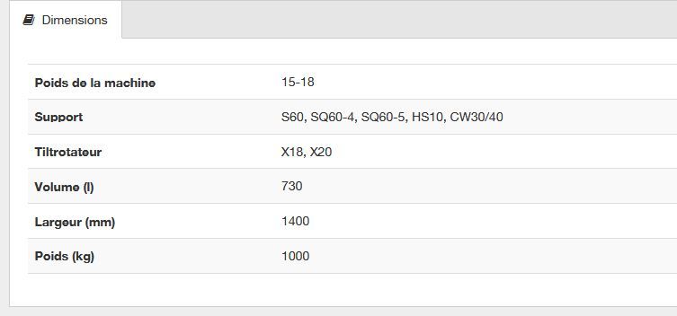 Godet cribleur SB17 730L breveté à haut rendement - réglage rapide de taille de criblage - pour pelles 13 à 18 tonnes_1
