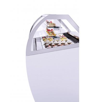 Vitrine à pâtisseries avec réfrigération ventilée - millennium pastry lx isa_1