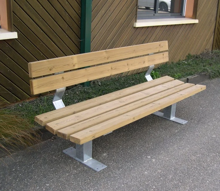 Banc FORTIK bois et acier_1