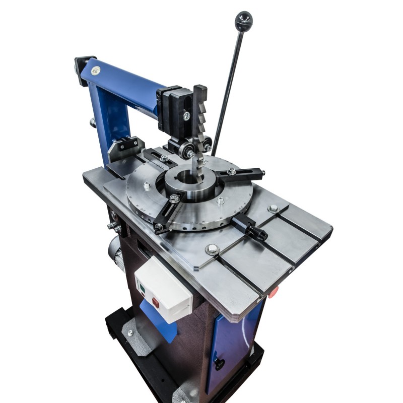 Brocheuse verticale Metallkraft NZM 20 - Rainures précises jusqu'à 30 x 20 mm_1