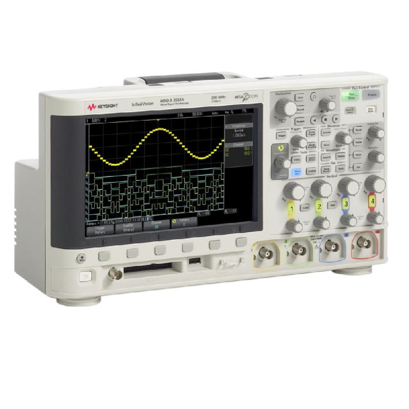 DSOX2004A - Oscilloscope numérique 4 voies 70 MHz, 1 Géch/s, 1 Mpts/voie - KEYSIGHT_1