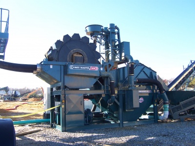 Laveurs de sables Terex Washing System - FM200BW - Traitement de sable par roues à aubes et cyclonage - Capacité jusqu'à 200 t/h_1
