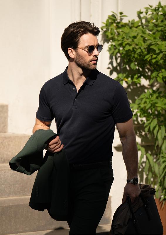 Polo pour homme - Confortable et élégant - Harvard Classic Homme - Blanc - Nimbus_1